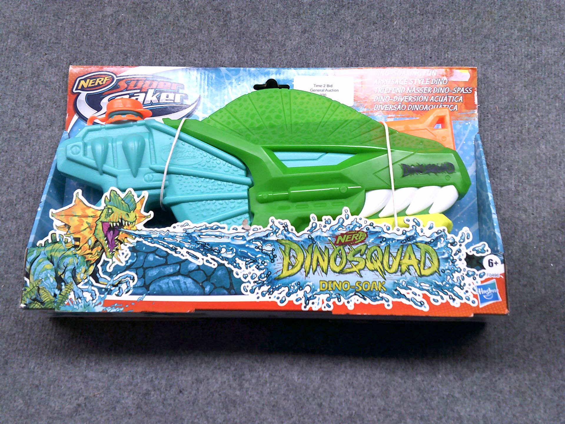 Super soaker dinosquad water gun (Delivery Band A)