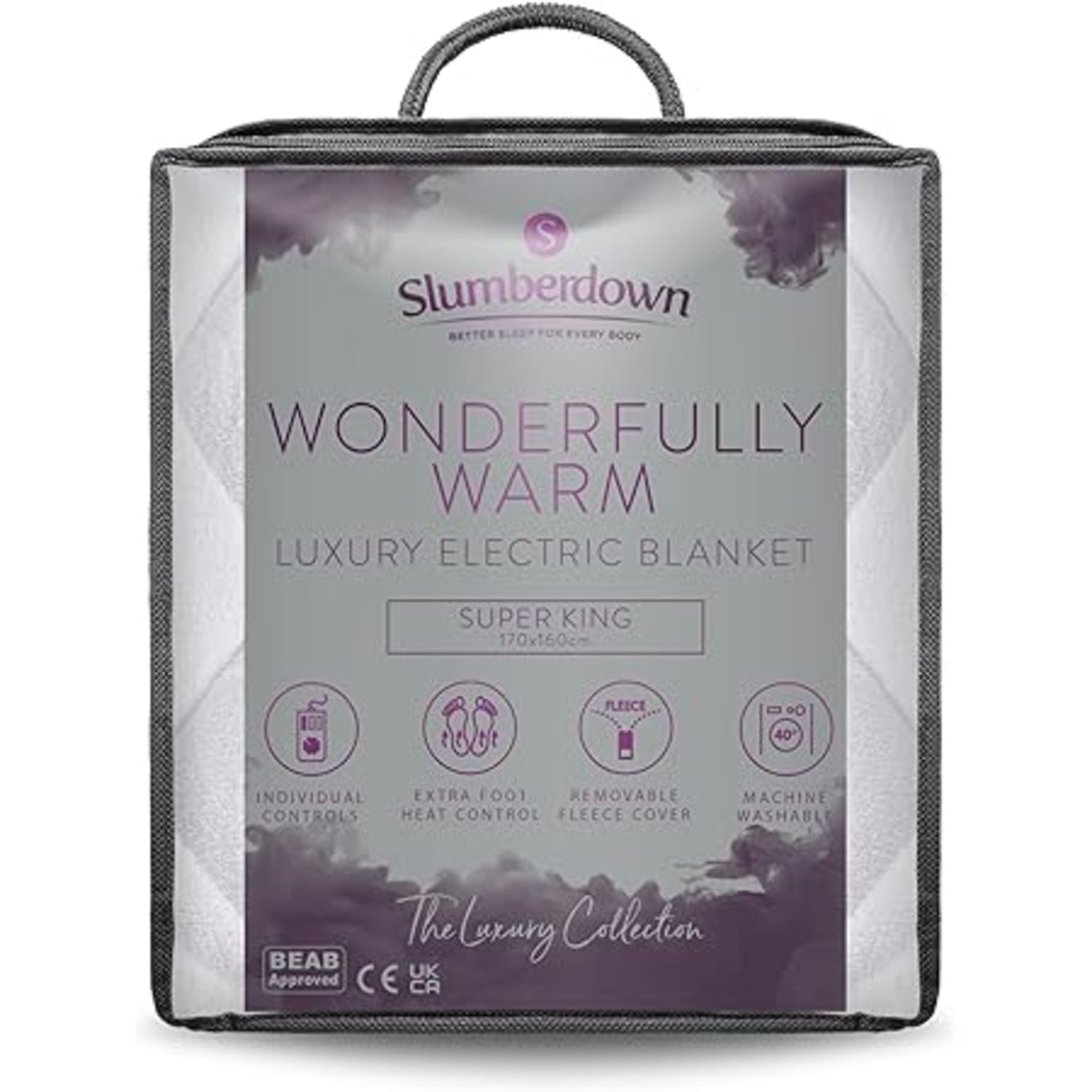 Slumberdown wonderfully warm heated underblanket(Delivery Band A)