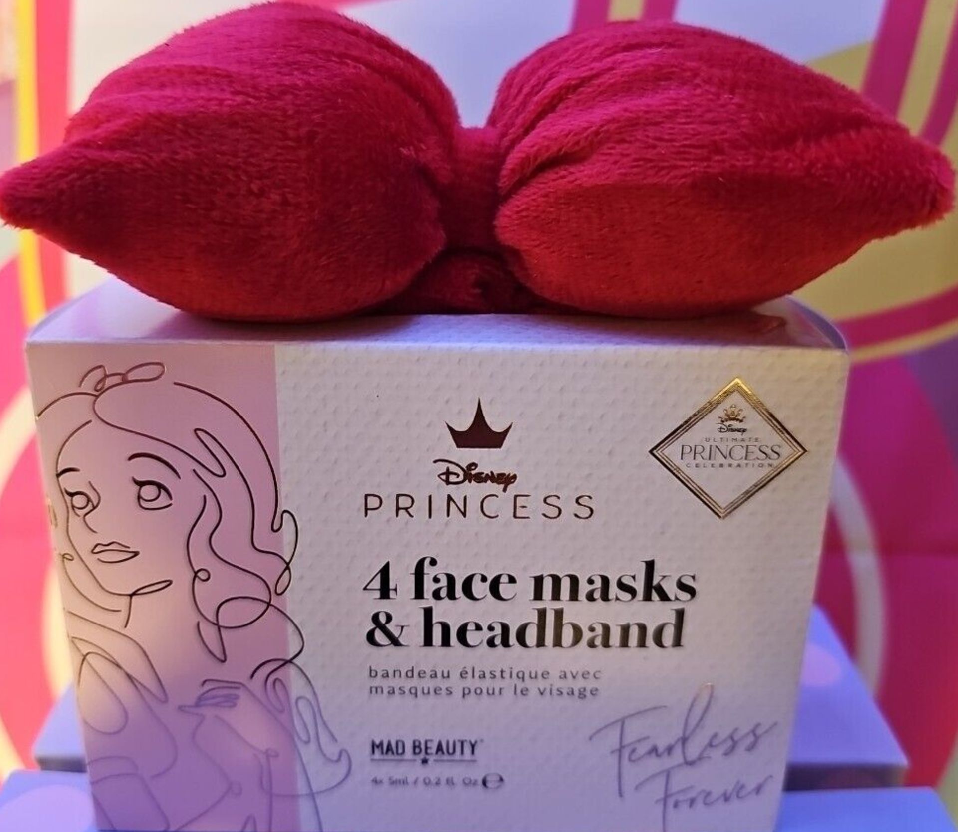 6x Disney 4 Face Masks and Headband Sets (Delivery Band A)