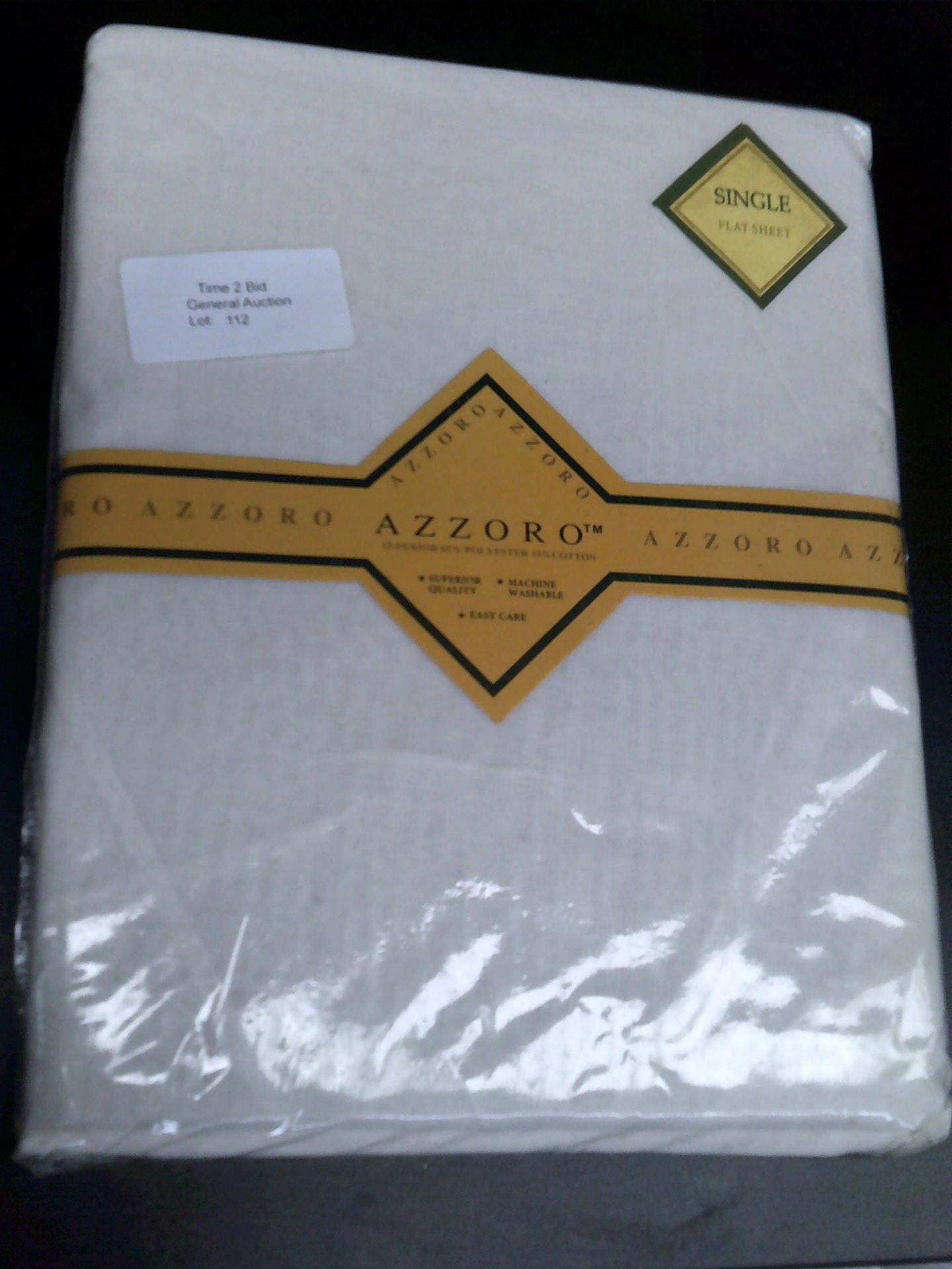 Azzoro single flat sheet (Delivery Band A)