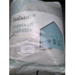 Habitat supersoft washable duvet king tog 7.5 (Delivery Band A)
