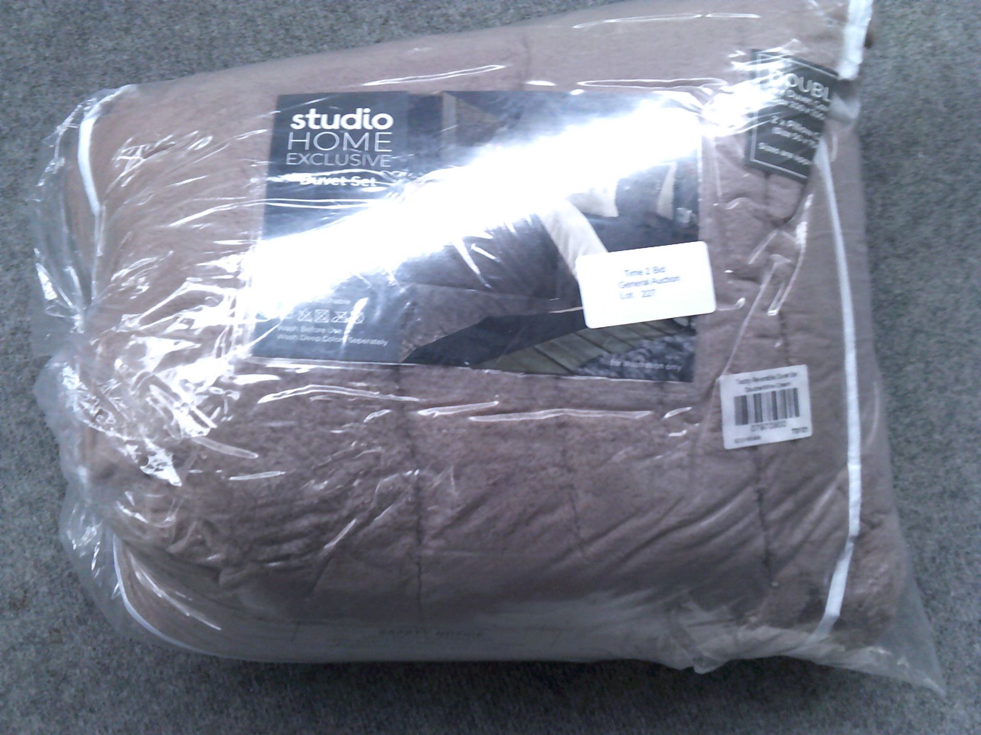 Studio home exclusive duvet set double (Delivery Band A)