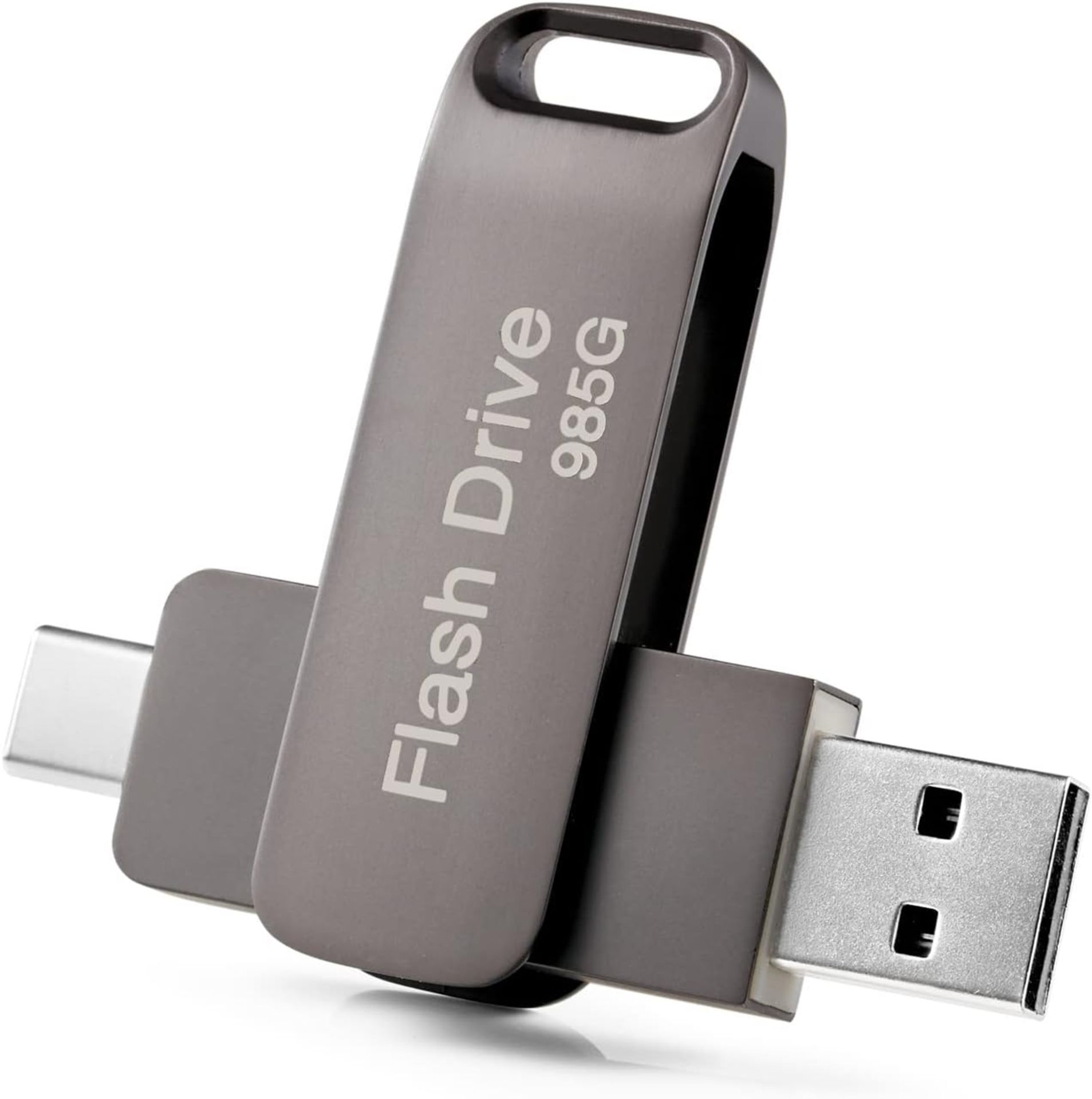 985GB Flash Drive USB C ,Memory Stick,Type C Dual OTG Flash Drive USB C Flash Drive High Speed Metal