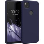 kwmobile Case Compatible with Google Pixel 4a Case - Slim Protective TPU Silicone Phone Cover -