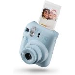 instax mini 12 camera, PASTEL BLUE