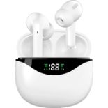 Wireless Earbuds, Wireless Earbuds Bluetooth 5.3 Headphones HiFi Stereo Headphones Noise