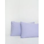 Pair of Pillowcase 100% washed cotton (Delivery Band A)