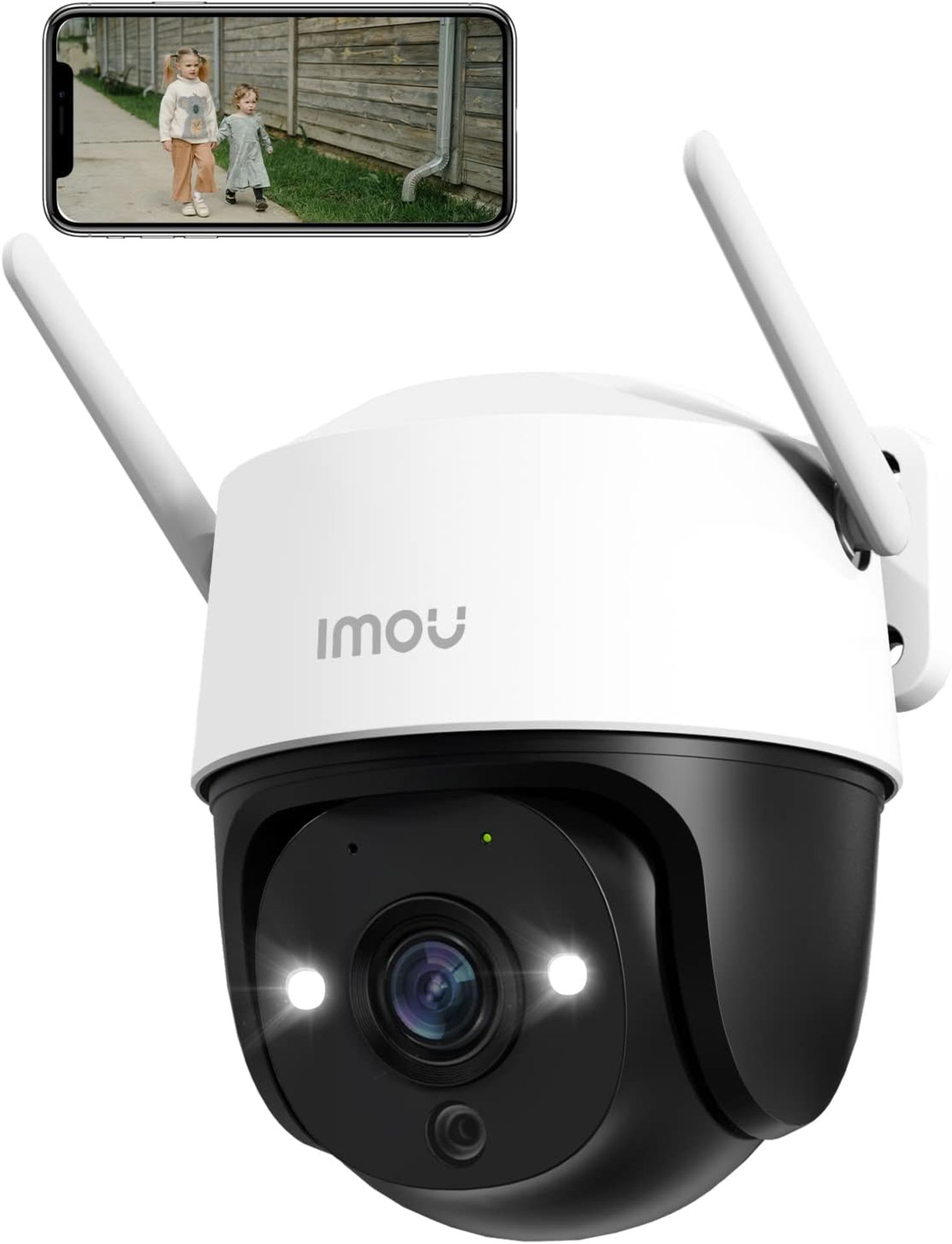 Imou 2024 New 2K Security Camera Outdoor with AI Human/Vehicle Detecion, 360^0 PTZ WiFi Home IP CCTV