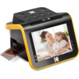 Kodak Digital Film Scanner, Film and Slide Scanner with 5" LCD Screen, Convert Color & B&W Negatives