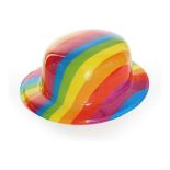 Approx 40 Rainbow Bowler Hats (Delivery Band A)