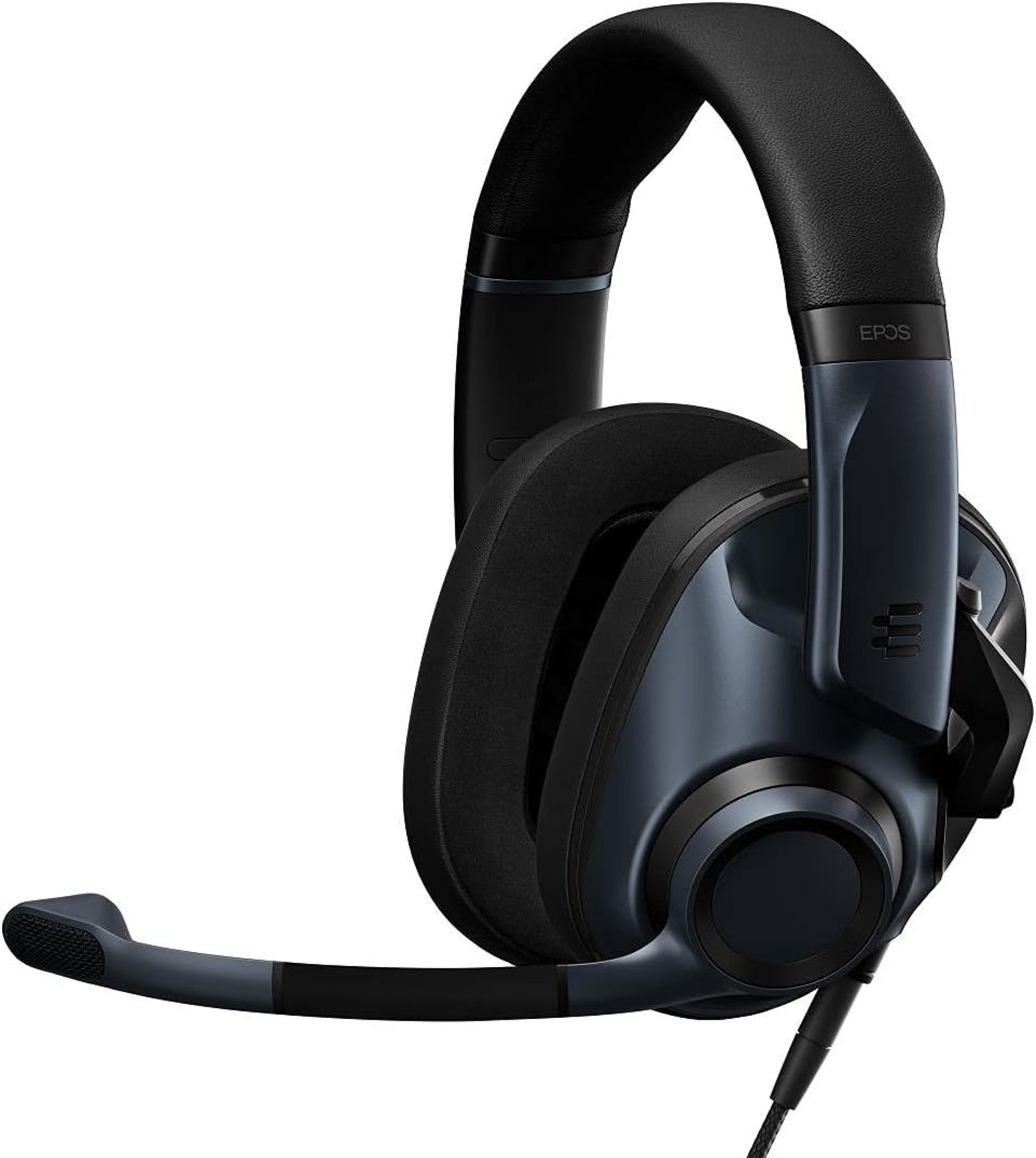 EPOS H6Pro - Closed Acoustic Gaming Headset with Mic, Over-Ear Headset, Lightweight, Lift-to-