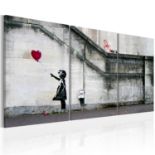 Extra large there is always a hope wall art by banksy (Delivery Band A)