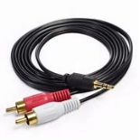 RCA TO 3.5 HI-FI AMPLIFIER CABLE