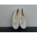 Simply Be White Plimsoles Size 8