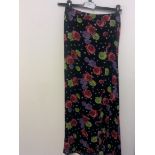 NDEH LONG SKIRT WITH SPLIT FRONT DETAIL SIZE 12