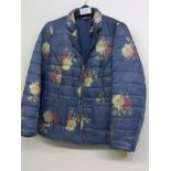 JOE BROWNS FLORAL ANORAK WITH POCKETS SIZE 20