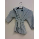 MY FIRST YEARS DRESSING GOWN BLUE SIZE 6/12 MTHS