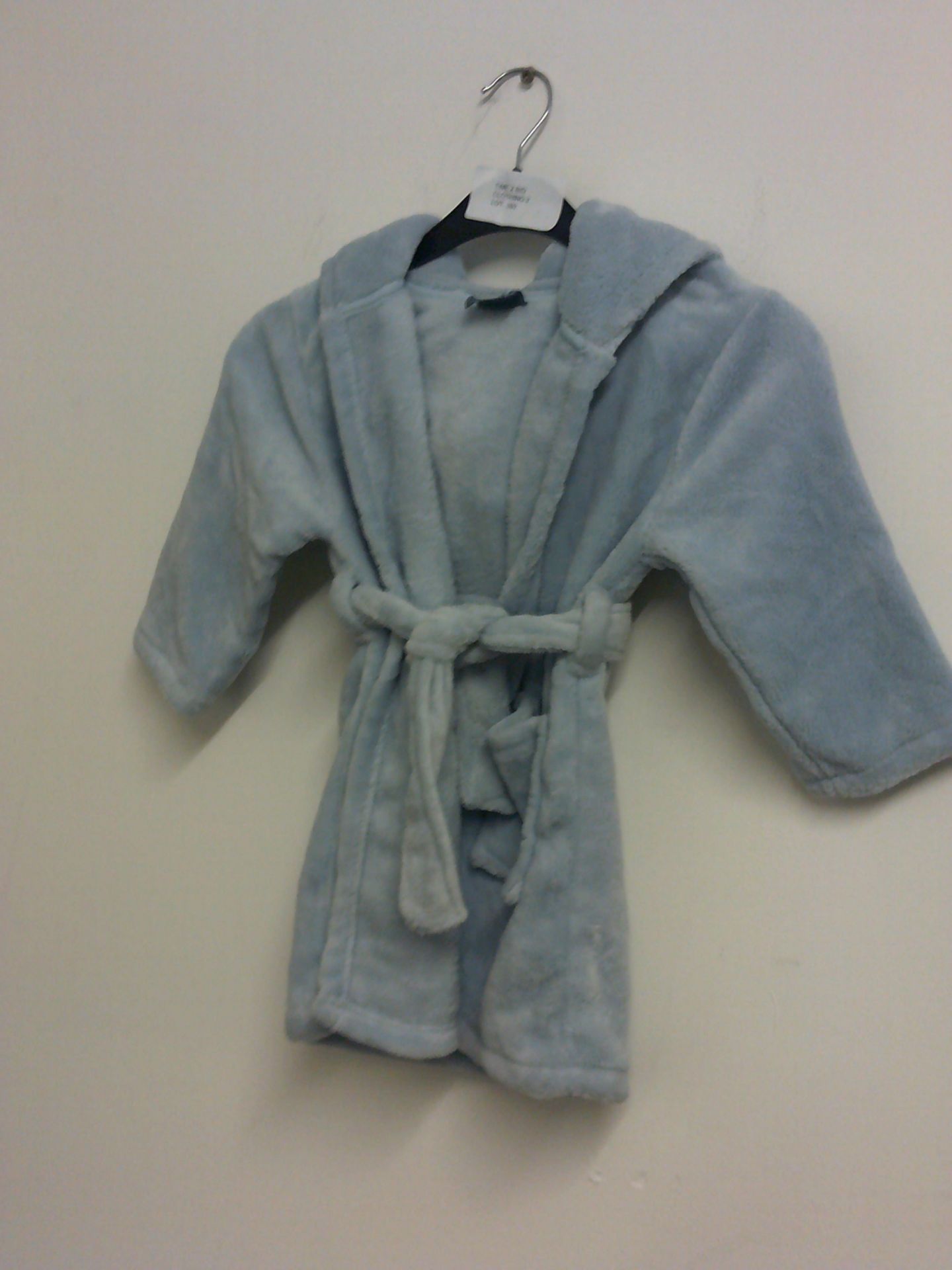 MY FIRST YEARS DRESSING GOWN BLUE SIZE 1/2 YRS