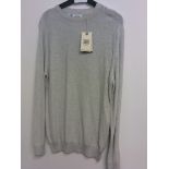 RIVERS GREY KNIT JUMPER SIZE S