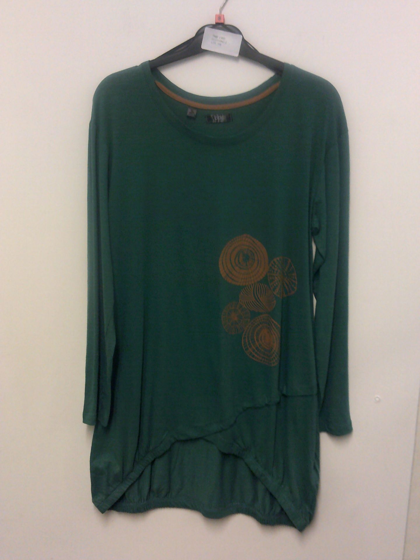 BONPRIX GREEN TUNIC TOP SIZE S