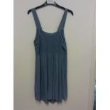 DENIM SLEEVELESS TOP SIZE 18