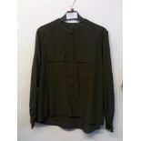 Marks and Spencers Cotton Blouse Size 12