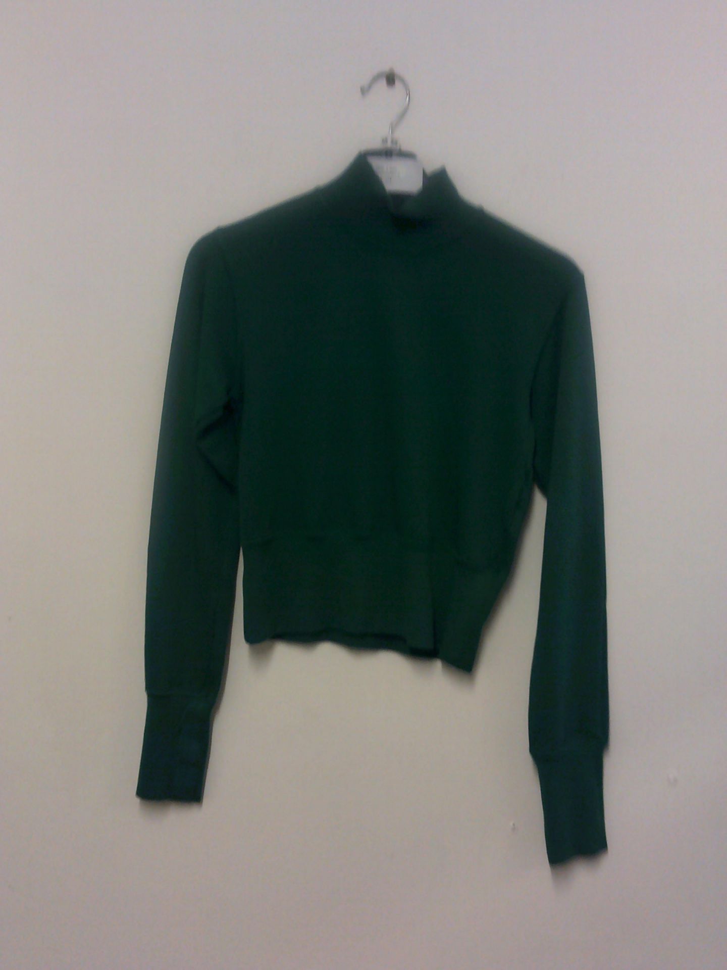 GREEN CROPPED TOP SIZE XS