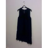 BODYFLIRT NAVY SLEEVELESS DRESS SIZE 16