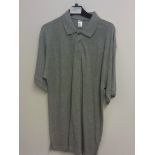 MENS GREY POLO SHIRT SIZE M