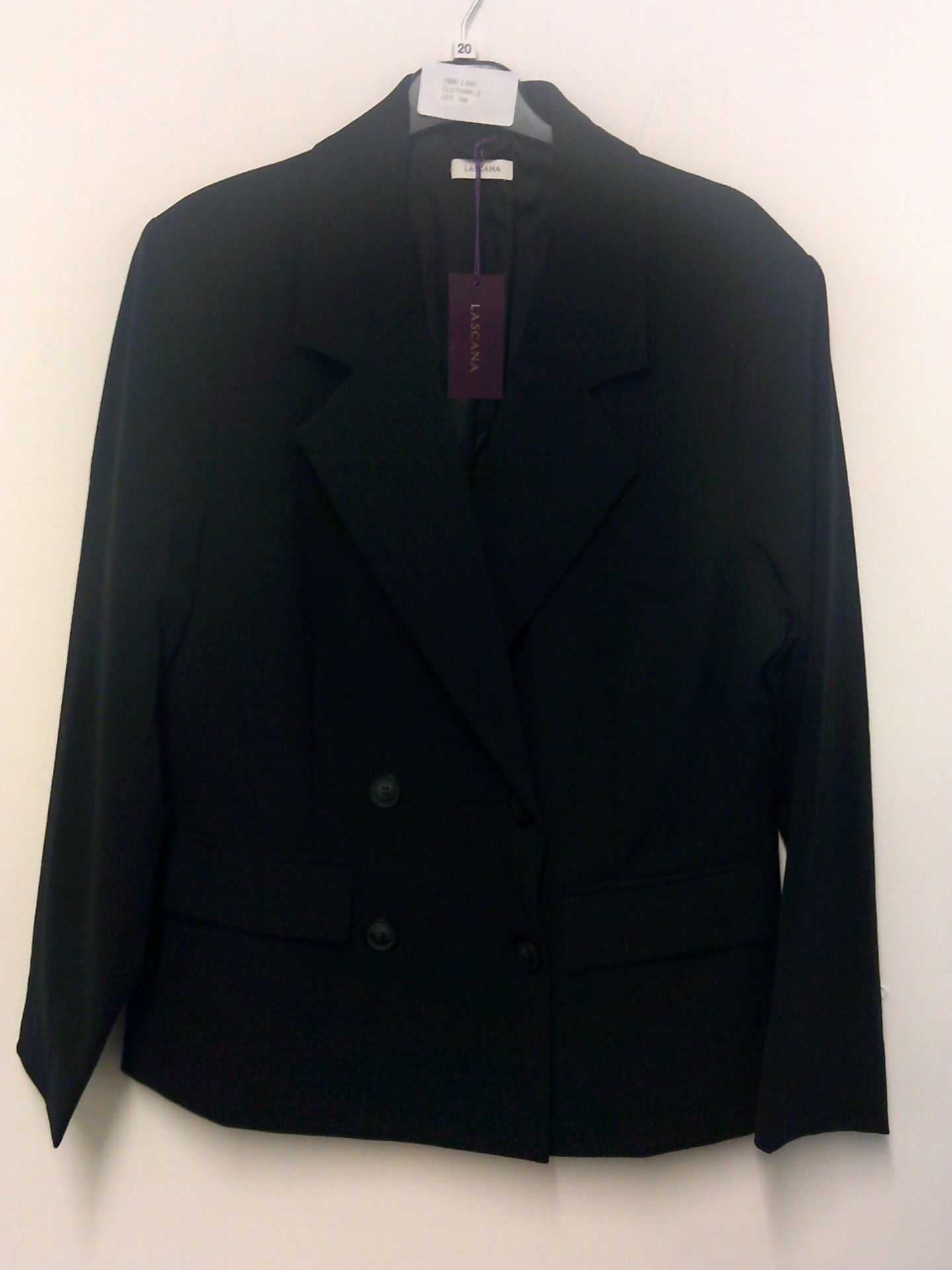 LASCANA BLACK JACKET SIZE 20