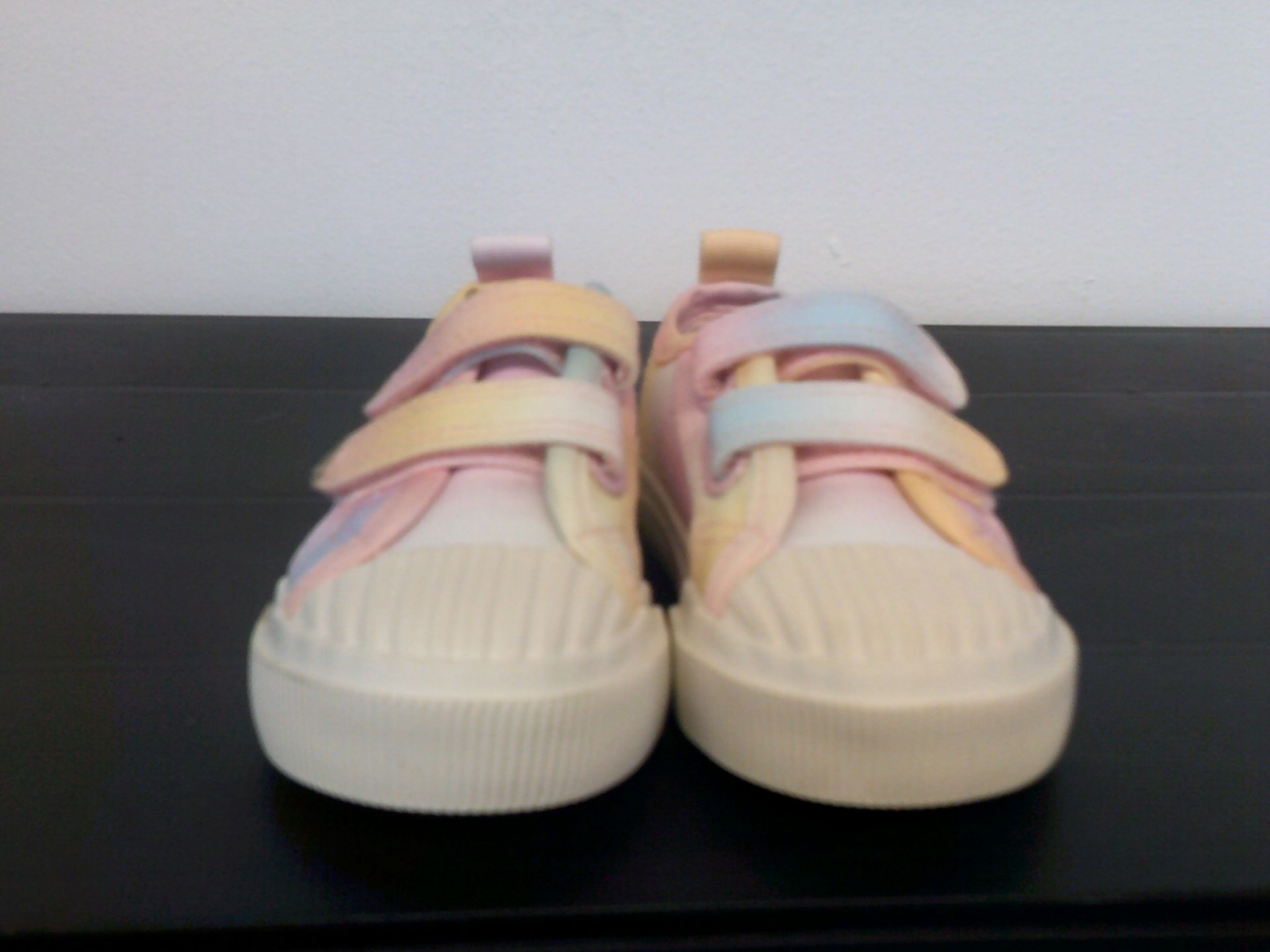 Girls Rainbow Trainers Size 4