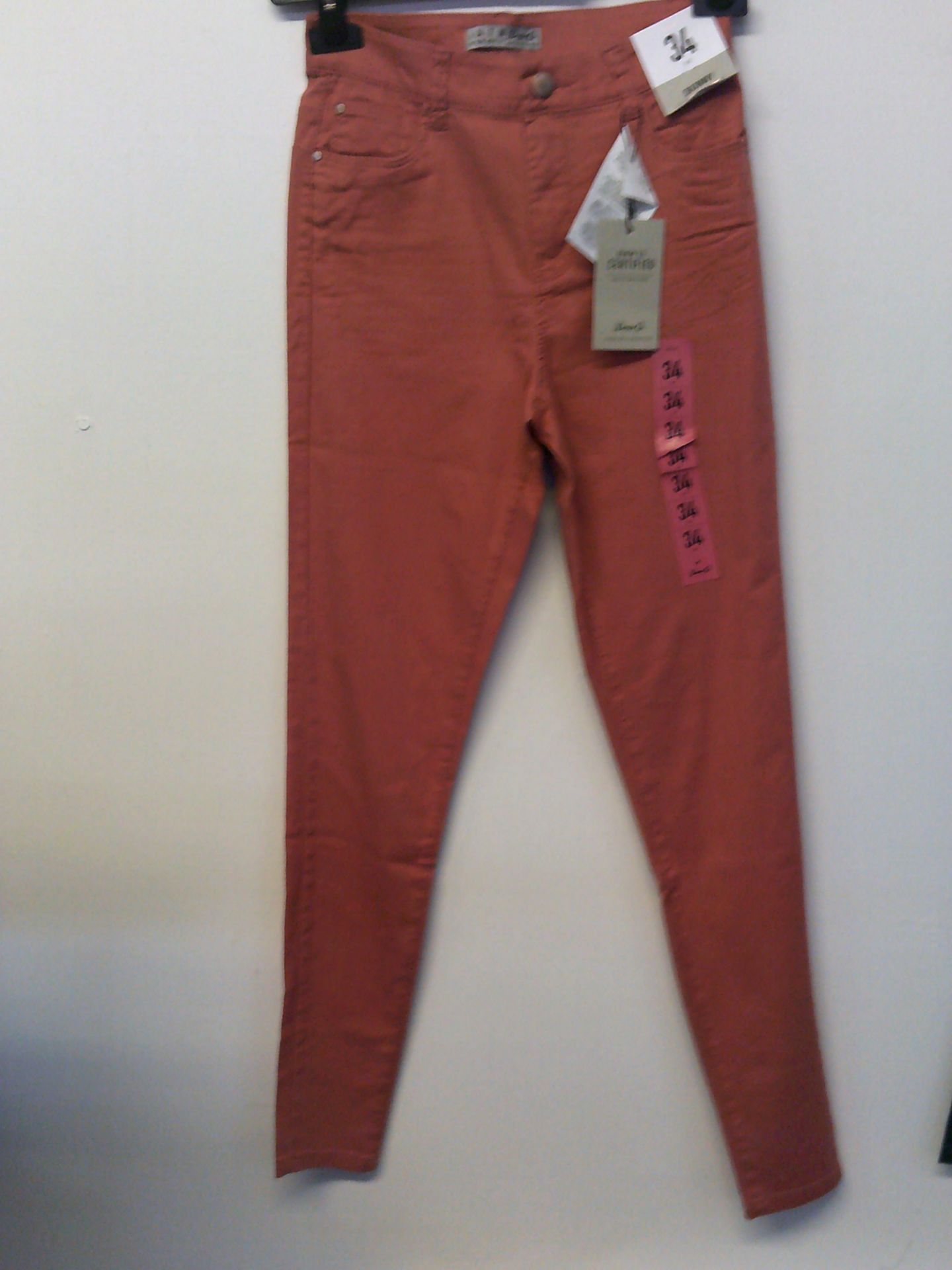 Denim Co Red Jeans Size 8