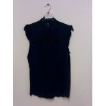 CHOICE CLOTHING NAVY BLOUSE SIZE 10