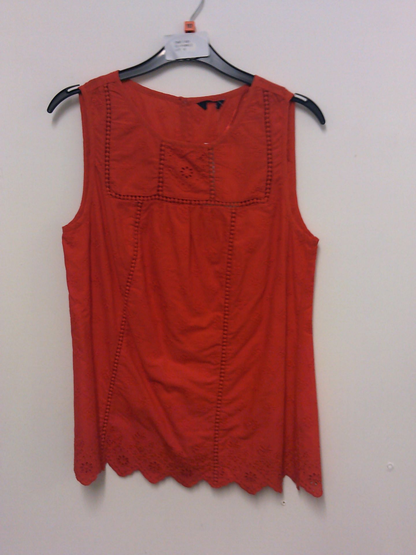 RED BLOUSE SIZE 10