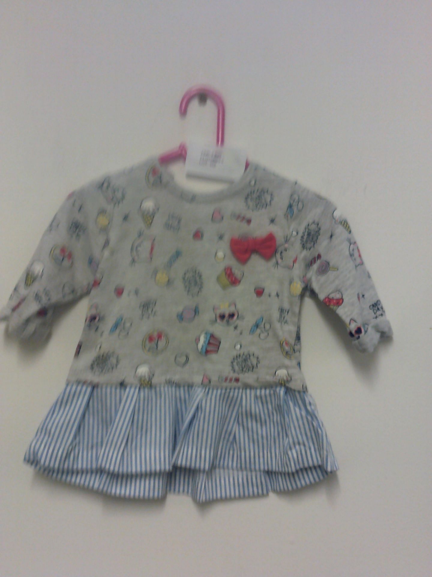 ERGEE BABIES TUNIC TOP AGE 9/12MTHS