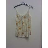 BLANCHEPORTE VEST BLOUSE SIZE 8