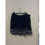 NDEH OFF SHOULDER BLOUSE SIZE 14