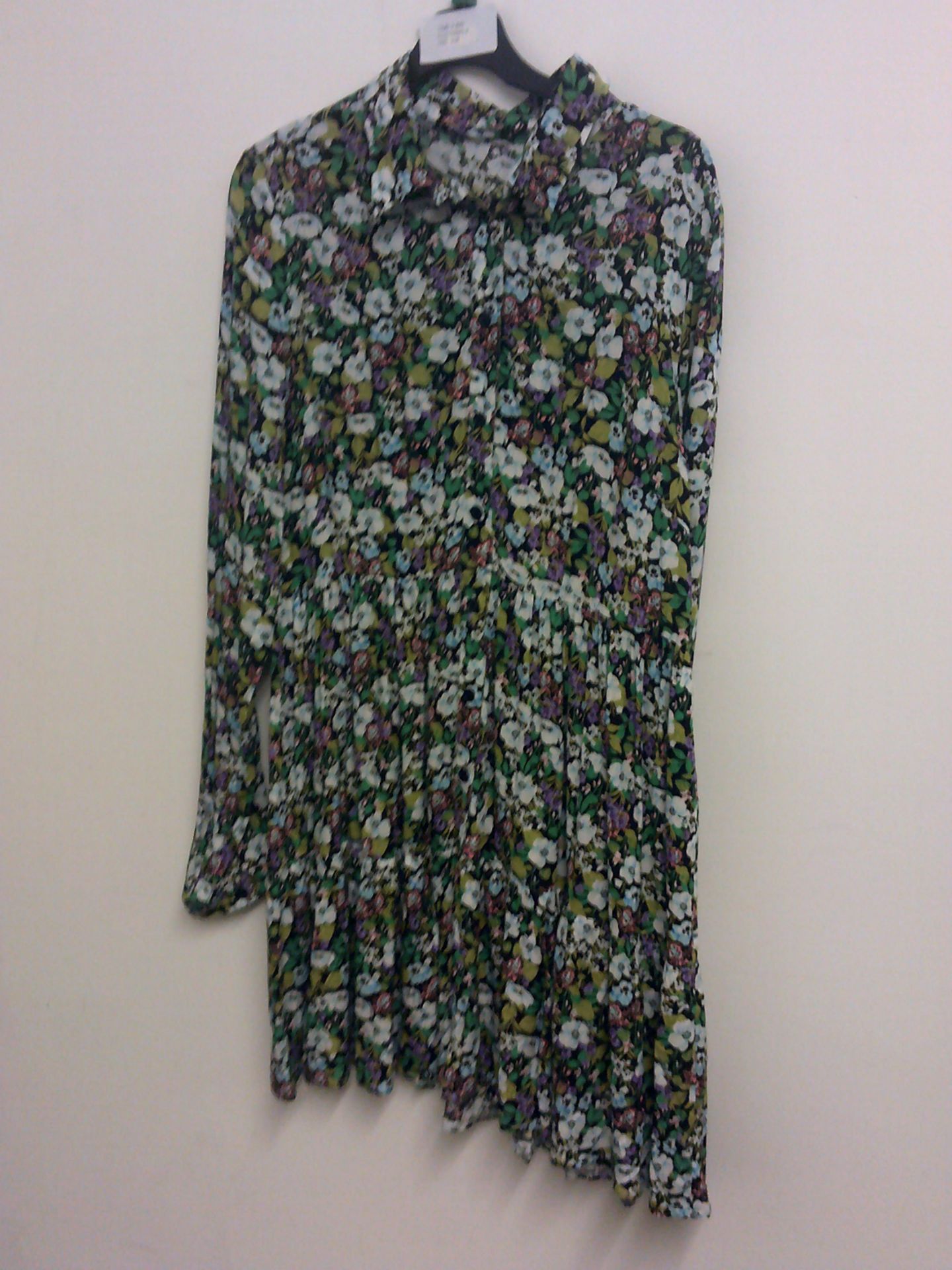 FLORAL PATTERENED TUNIC DRESS SIZE M