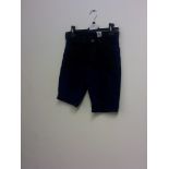 MENS DARK DENIM SHORTS SIZE W31