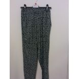 PRINT TROUSER SIZE 10