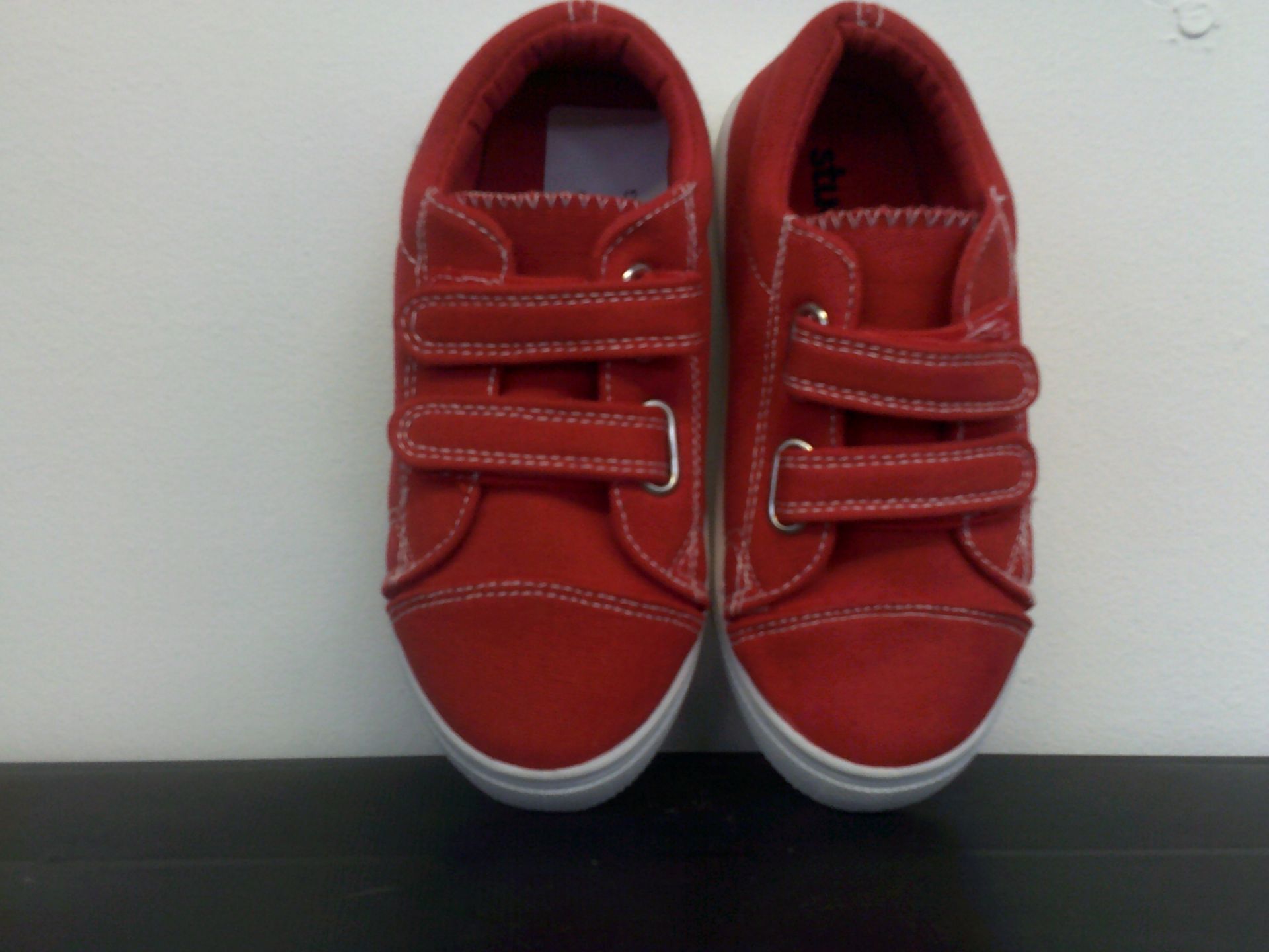 Boys Red Trainers Size 8