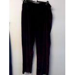 Kaleidoscope Velvet Pants Size 22