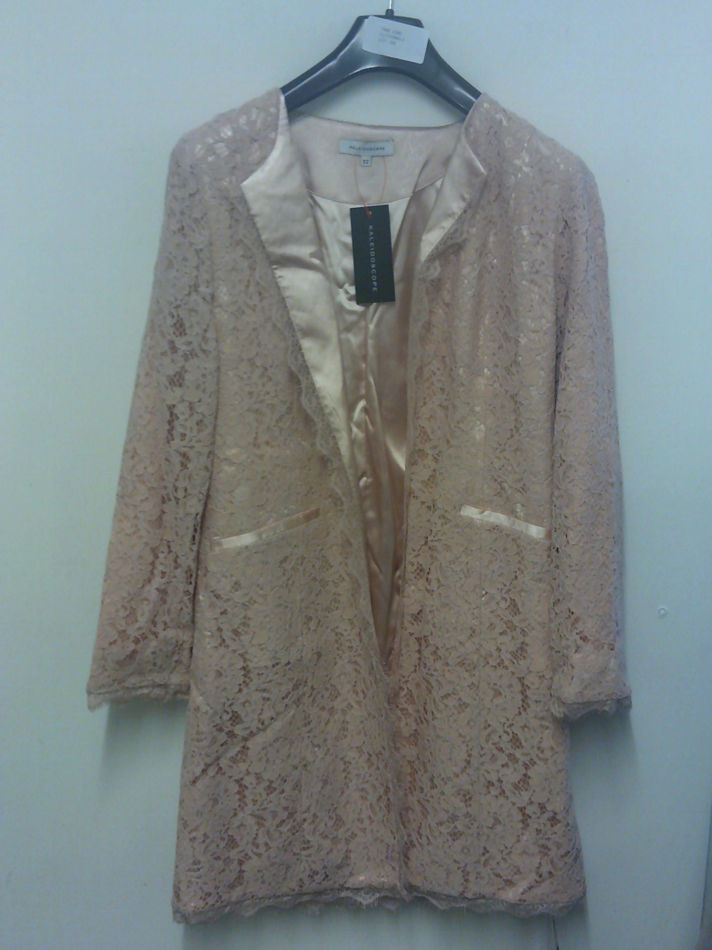 KALEIDOSCOPE PINK LACE JACKET SIZE 10