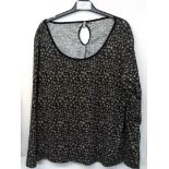 BLANCHEPORT LEOPARD TOP SIZE 26