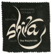 Shiva 1990 Hacienda Cloth Concert Ticket (UK)