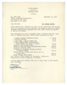 Eric Clapton 1974 Sheila MacRae House Damages Claim Letter (UK)