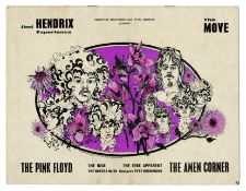 Jimi Hendrix Experience/Pink Floyd 1967 Tour Programme (UK)