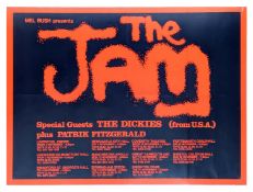 The Jam 1978 Tour Poster (UK)