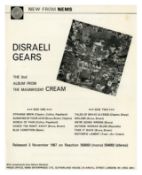 Eric Clapton 1967 Disraeli Gears New From NEMS Press Release (UK)