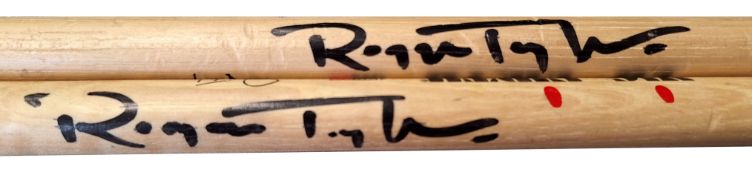 Queen Roger Taylor Signed Drumsticks (USA)
